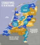 Kaart: stereotypes in Nederland